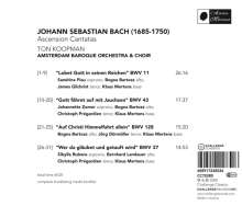 Johann Sebastian Bach (1685-1750): Kantaten BWV 11,37,43,128, CD