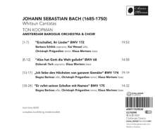 Johann Sebastian Bach (1685-1750): Kantaten BWV 68,172,174, CD