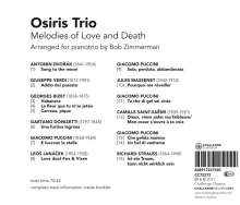 Osiris Trio - Melodies of Love and Death/Opera senza Parole, CD