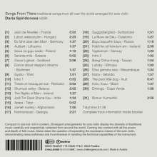 Daria Spiridonova - Songs From There, CD