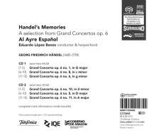 Georg Friedrich Händel (1685-1759): Concerti grossi op.6 Nr.1,5,6,8,10,11, 2 Super Audio CDs