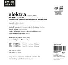Richard Strauss (1864-1949): Elektra, 2 Super Audio CDs
