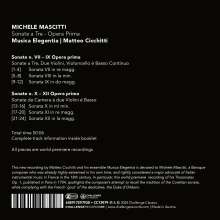 Michele Mascitti (1664-1760): Triosonaten op.1 Nr.7-12, CD