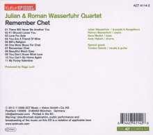 Julian Wasserfuhr &amp; Roman Wasserfuhr: Remember Chet - Kulturspiegel Edition, CD