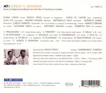 Paolo Fresu (geb. 1961): Sonos E' Memoria, CD