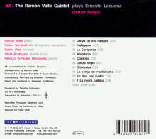 Ramón Valle (geb. 1964): Danza Negra, CD