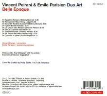 Vincent Peirani &amp; Emile Parisien: Belle Epoque (Duo Art), CD