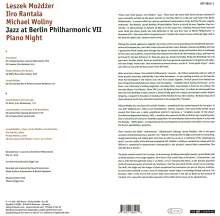 Iiro Rantala, Michael Wollny &amp; Leszek Możdżer: Jazz At Berlin Philharmonic VII - Piano Night (180g), LP