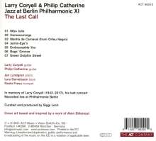 Larry Coryell &amp; Philip Catherine: Jazz At Berlin Philharmonic XI: The Last Call, CD