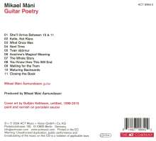 Mikael Máni: Guitar Poetry, CD