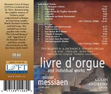 Olivier Messiaen (1908-1992): Livre d'Orgue, 2 CDs