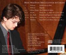 Ryan MacEvoy McCullough in Concert, CD