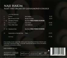 Naji Hakim spielt die Orgel des Glenalmond College, CD