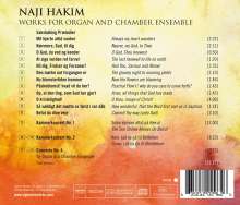 Naji Hakim (geb. 1955): Werke für Kammerensemble &amp; Orgel, CD
