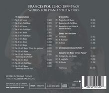 Francis Poulenc (1899-1963): Klavierwerke &amp; Werke für Klavierduo, CD