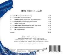 Oliver Davis (geb. 1972): Werke mit Klavier "Blue", CD