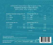 Johann Sebastian Bach (1685-1750): Cembalokonzerte BWV 1050,1053,1056,1057, CD
