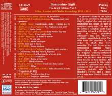 Benjamino Gigli- Edition Vol.8, CD