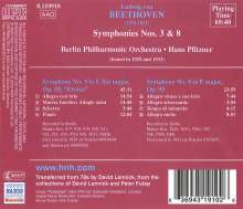 Ludwig van Beethoven (1770-1827): Symphonien Nr.3 &amp; 8, CD
