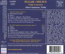 Albert Sammons spielt Violinkonzerte, CD