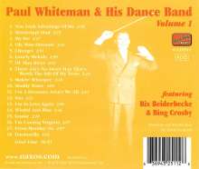 Paul Whiteman: Paul Whiteman &amp; His Dance Band Vol.1, CD