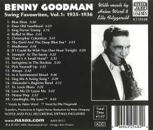 Benny Goodman (1909-1986): Sing Me A Swing Song - Swing Favourites Vol.1, CD