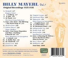 Billy Mayerl (1902-1959): Original Recordings Vol. 1, CD