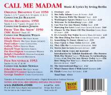 Musical: Call Me Madam, CD