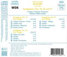Joseph Haydn (1732-1809): Symphonien Nr.54,56,57, CD