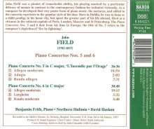 John Field (1782-1837): Klavierkonzerte Nr.5 &amp; 6, CD