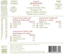 Leopold Hofmann (1738-1793): Violinkonzerte A-Dur &amp; B-Dur, CD
