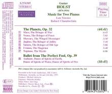 Gustav Holst (1874-1934): The Planets op.32 f.2 Klaviere, CD