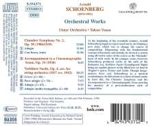 Arnold Schönberg (1874-1951): Kammersymphonie Nr.2 op.38, CD
