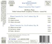 Sergej Rachmaninoff (1873-1943): Klavierkonzerte Nr.2 &amp; 3, CD