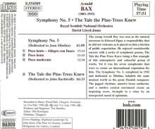 Arnold Bax (1883-1953): Symphonie Nr.5, CD
