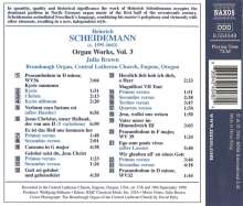 Heinrich Scheidemann (1596-1663): Sämtliche Orgelwerke Vol.3, CD