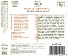 Antonio Soler (1729-1783): Sämtliche Cembalosonaten Vol.7, CD