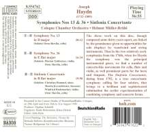 Joseph Haydn (1732-1809): Symphonien Nr.13 &amp; 36, CD