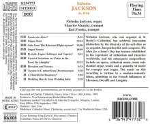 Nicholas Jackson (geb. 1934): Orgelwerke, CD