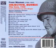 Franz Waxman (1906-1967): Filmmusik: Objective,Burma! (Filmmusik), CD