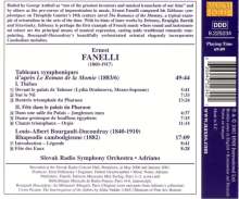 Ernest Fanelli (1860-1917): Symphonic Pictures "The Romance of The Mummy", CD