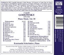 Leopold Godowsky (1870-1938): Klavierwerke Vol.10, CD