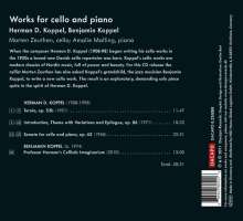 Herman David Koppel (1908-1998): Werke für Cello &amp; Klavier, CD