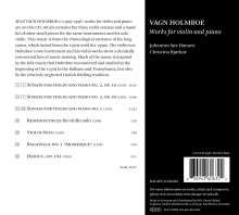 Vagn Holmboe (1909-1996): Werke für Violine &amp; Klavier, CD