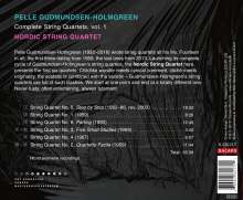 Pelle Gudmundsen-Holmgreen (1932-2016): Sämtliche Streichquartette Vol.1, CD