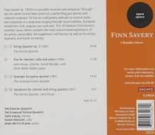 Finn Savery (geb. 1933): Streichquartett Nr.2, CD