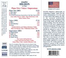 Jennifer Higdon (geb. 1962): Klaviertrio, CD