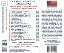 Carole Farley  - Classic American Love Songs, CD