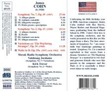 James Cohn (geb. 1928): Symphonien Nr.2 &amp; 7 (op.13 &amp; op.45), CD