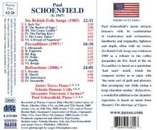 Paul Schoenfield (geb. 1947): Refractions für Klarinette,Cello &amp; Klavier, CD